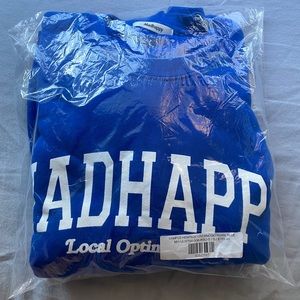 Madhappy Campus Heritage Crewneck in Royal Blue